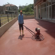 Yüzey Sertleştirici Beton Uygulamaları